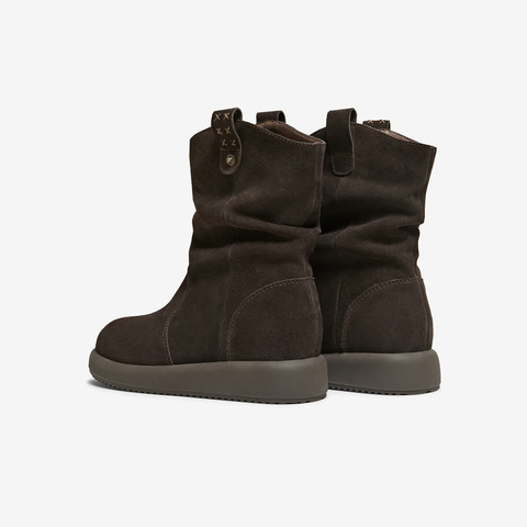 TATA/他她2025冬时尚百搭女休闲靴新款CHD01DZ5