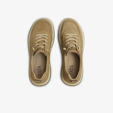 TATA/他她2025春商场同款舒适百搭休闲男鞋新款PGU01CM5