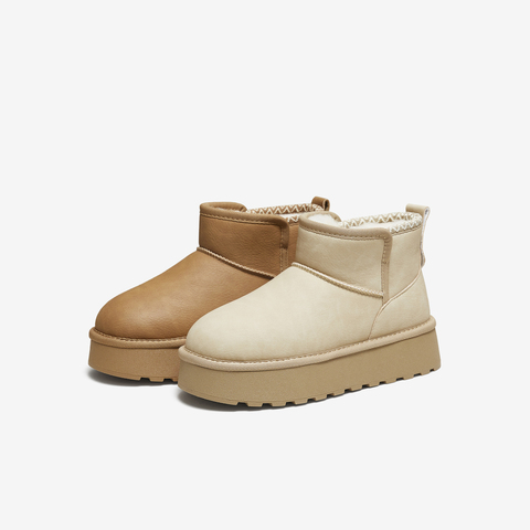 TATA/他她2025冬时尚百搭女休闲雪地靴新款CWW01DD5