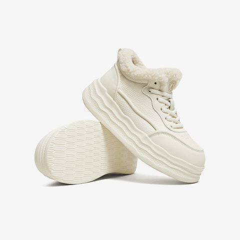 TATA/他她2025冬商场同款运动时尚休闲厚底女板鞋新款CKR01DM5