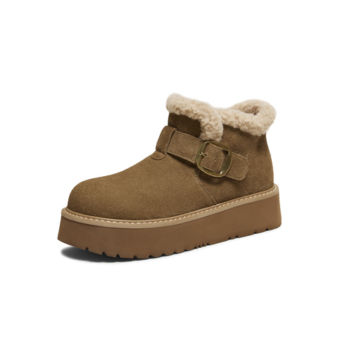 TATA/他她2025冬商场同款时尚百搭女休闲雪地靴新款JXK01DD5