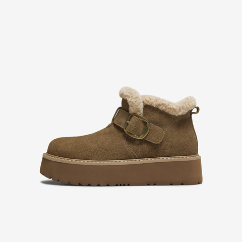 TATA/他她2025冬商场同款时尚百搭女休闲雪地靴新款JXK01DD5