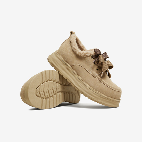 TATA/他她2025冬时尚休闲毛毛单鞋女新款CYY02DM5