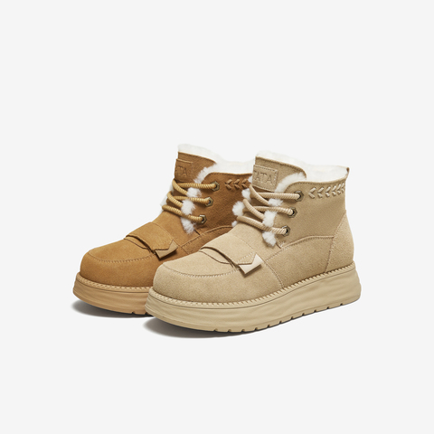 TATA/他她2025冬商场同款女时尚休闲雪地靴新款CYY06DD5