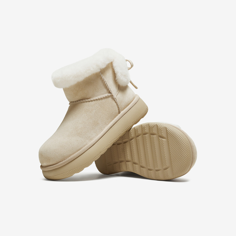 TATA/他她2025冬商场同款时尚百搭女休闲雪地靴新款CUC01DD5