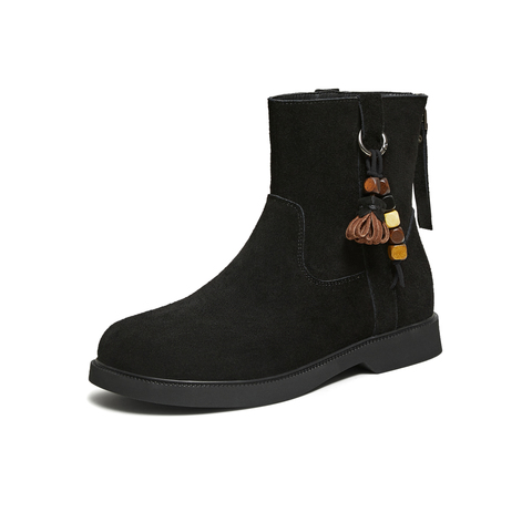 TATA/他她2025冬商场同款时尚百搭女休闲靴新款JYB01DD5