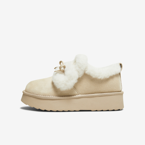 TATA/他她2025冬商场同款时尚百搭女休闲雪地靴新款CUB01DM5