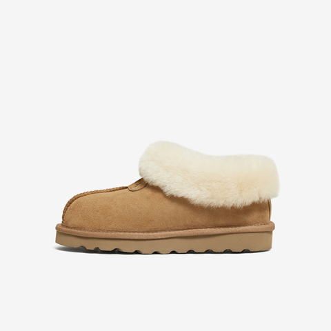 TATA/他她2025冬商场同款休闲保暖毛毛鞋女新款MXZ01DM5