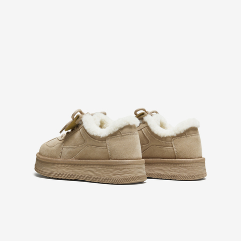 TATA/他她2025冬舒适德训鞋女百搭保暖休闲运动鞋新款CWZ01DM5