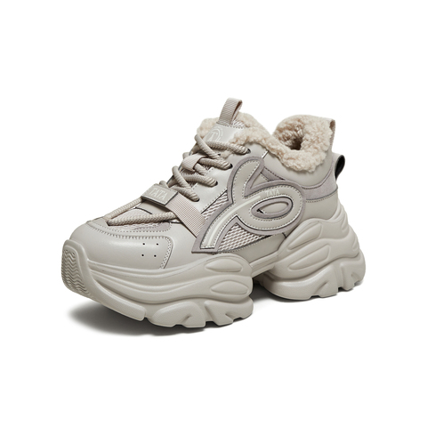 TATA/他她2025冬百搭时尚简约女老爹鞋新款CY210DM5