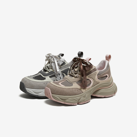 TATA/他她2025秋商场同款时尚休闲百搭女老爹鞋新款5XU03CM5