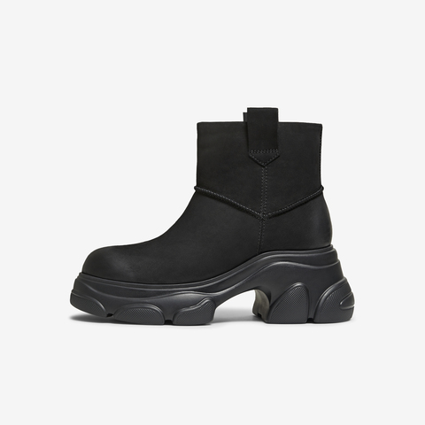 TATA/他她2025冬商场同款时尚百搭女休闲靴新款CEG10DD5