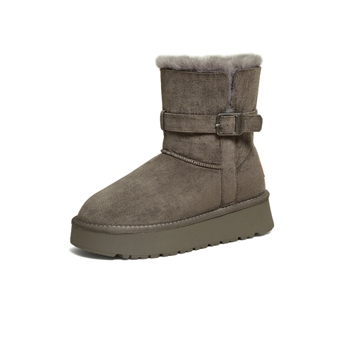 TATA/他她2025冬百搭时尚简约女雪地靴新款CJD01DZ5