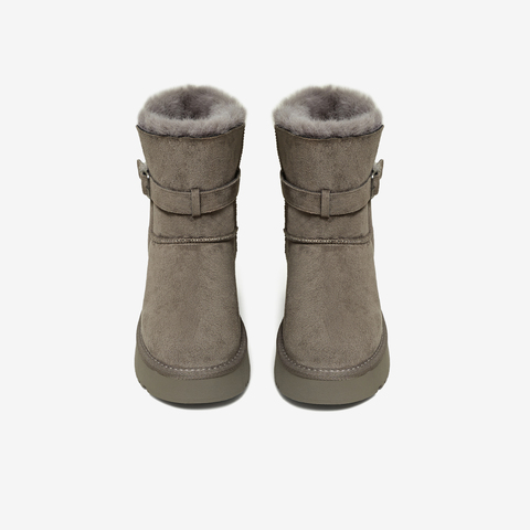 TATA/他她2025冬百搭时尚简约女雪地靴新款CJD01DZ5