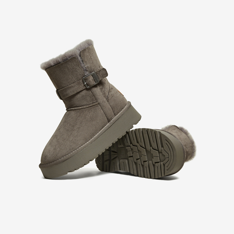 TATA/他她2025冬百搭时尚简约女雪地靴新款CJD01DZ5