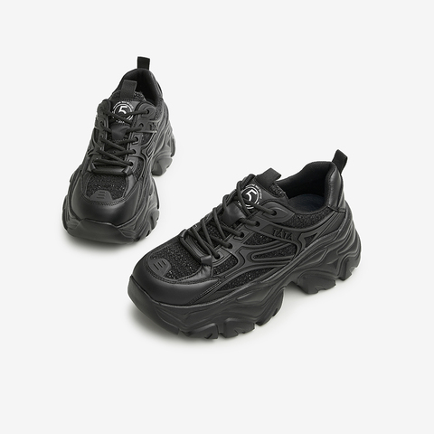 TATA/他她2025春百搭厚底时尚休闲鞋老爹鞋新款WOG04AM5