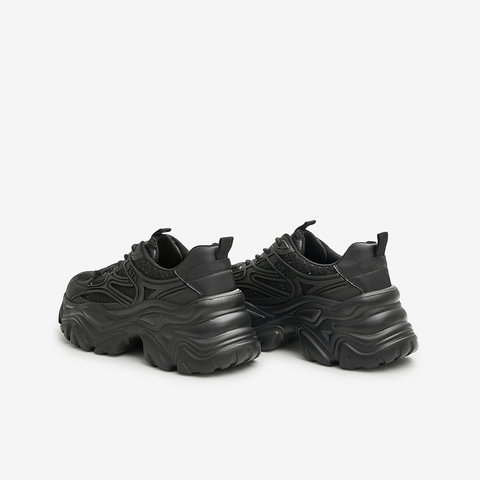 TATA/他她2025春百搭厚底时尚休闲鞋老爹鞋新款WOG04AM5