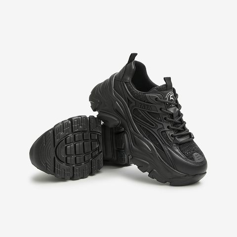 TATA/他她2025春百搭厚底时尚休闲鞋老爹鞋新款WOG04AM5