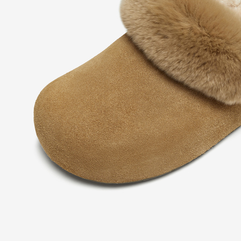 TATA/他她2025冬勃肯鞋女鞋外穿时尚休闲拖鞋新款YXC01DH5