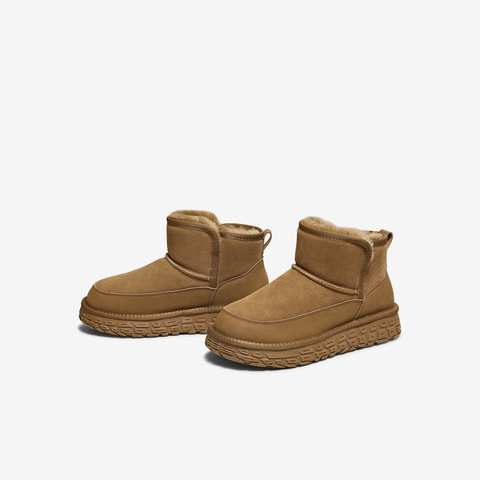 TATA/他她2025冬商场同款时尚简约百搭男士雪地靴新款VPY01DD5