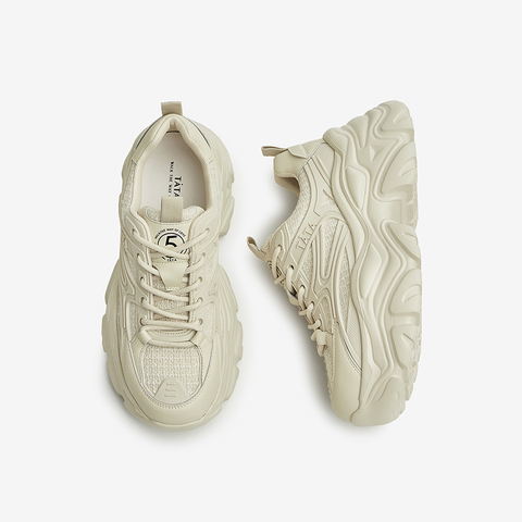 TATA/他她2025春百搭厚底时尚休闲鞋老爹鞋新款WOG04AM5