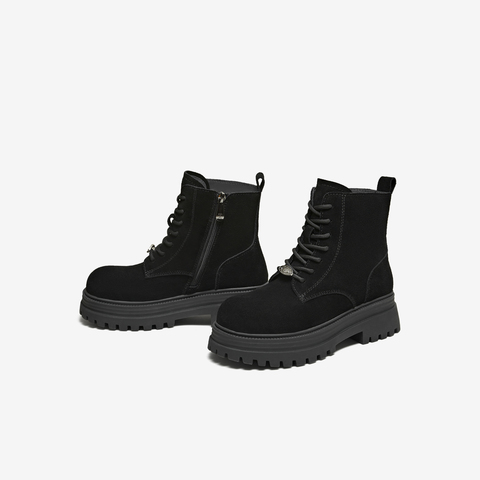 TATA/他她2025冬百搭时尚简约女马丁靴新款CE302DD5