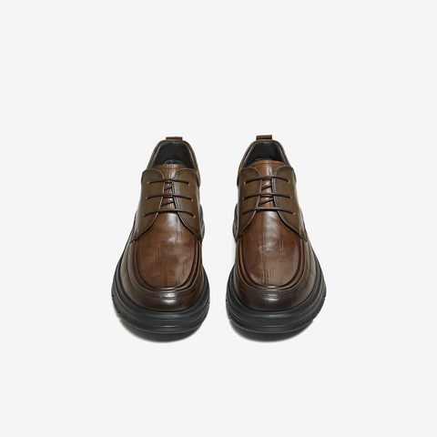 TATA/他她2025冬经典百搭休闲皮鞋男鞋PGW01DD5