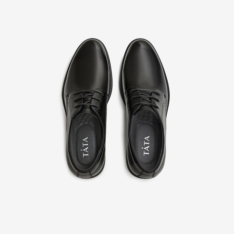 TATA/他她2025春时尚简约系带商务正装皮鞋男新款TCK02AM5