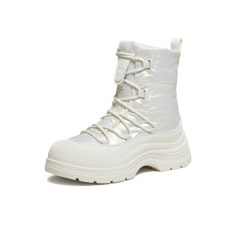 TATA/他她2025冬商场同款百搭时尚简约女雪地靴新款CKT01DD5