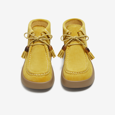 TATA/他她2025冬厚底女日常休闲勃肯鞋新款4WY01DD5