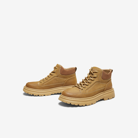 TATA/他她2025冬时尚简约百搭男靴新款QHM01DD5