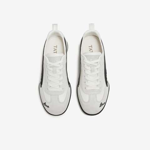 TATA/他她2025秋舒适德训鞋女百搭轻便休闲运动鞋新款GTX02CM5