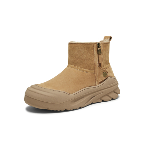 TATA/他她2025冬时尚简约百搭男士雪地靴新款OFR01DD5