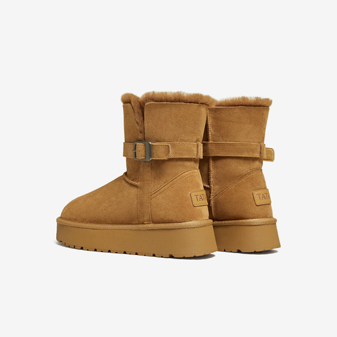 TATA/他她2025冬百搭时尚简约女雪地靴新款CJD01DZ5