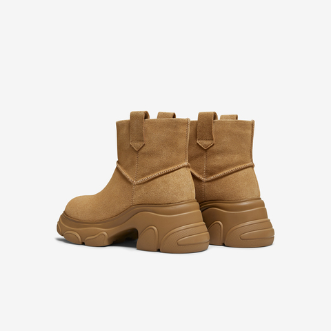 TATA/他她2025冬商场同款时尚百搭女休闲靴新款CEG10DD5