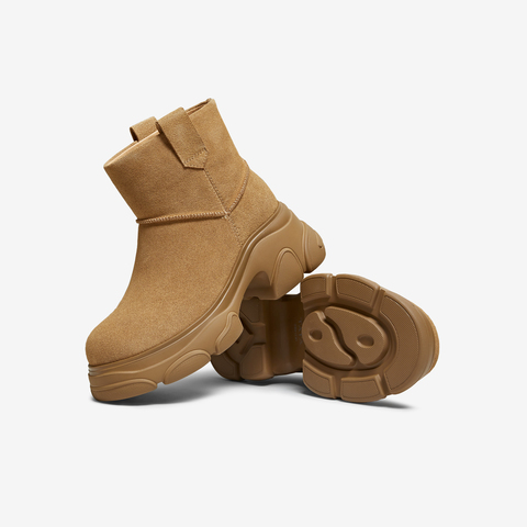 TATA/他她2025冬商场同款时尚百搭女休闲靴新款CEG10DD5