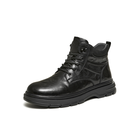 TATA/他她2025冬商场同款时尚简约百搭男士靴新款OGC01DD5