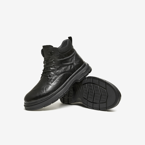 TATA/他她2025冬商场同款时尚简约百搭男士靴新款OGC01DD5