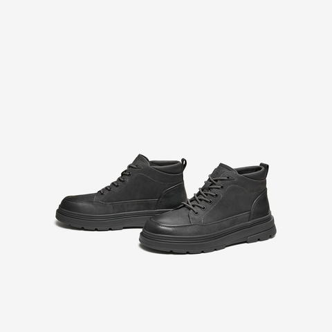 TATA/他她2025冬商场同款时尚简约百搭男士靴新款QJE01DD5