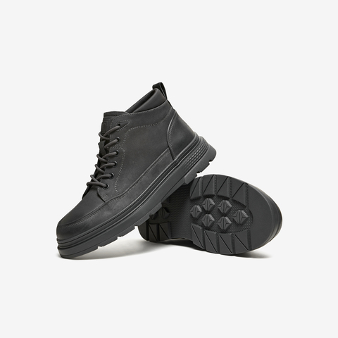 TATA/他她2025冬商场同款时尚简约百搭男士靴新款QJE01DD5