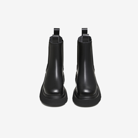 TATA/他她2025冬时尚休闲切尔西靴女新款WJZ06DZ5