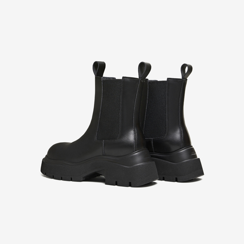 TATA/他她2025冬时尚休闲切尔西靴女新款WJZ06DZ5