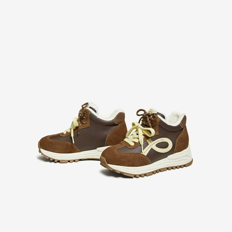 TATA/他她2025冬商场同款百搭时尚简约女阿甘鞋新款WPC16DD5