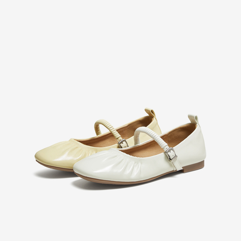 TATA/他她2025秋女时尚气质浅口玛丽珍鞋新款UUE01CQ5