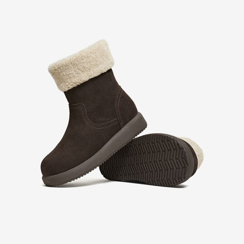 TATA/他她2025冬时尚百搭女休闲靴新款CKX01DZ5