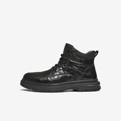 TATA/他她2025冬商场同款时尚简约百搭男士靴新款OGC01DD5