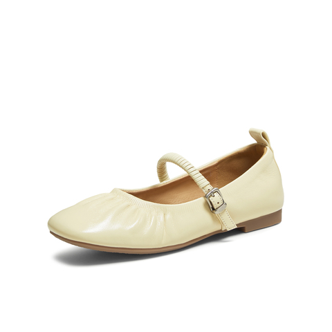 TATA/他她2025秋女时尚气质浅口玛丽珍鞋新款UUE01CQ5