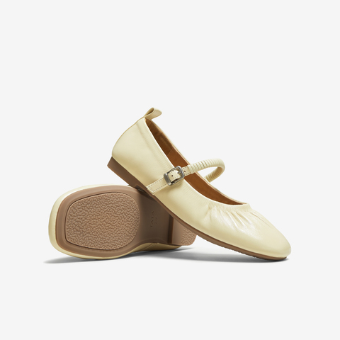 TATA/他她2025秋女时尚气质浅口玛丽珍鞋新款UUE01CQ5