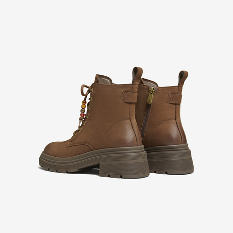 TATA/他她2025冬商场同步时尚简约女马丁靴新款W3M04DD5