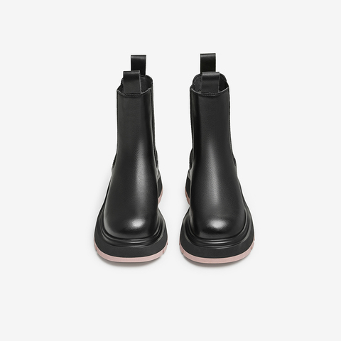 TATA/他她2025冬时尚休闲切尔西靴女新款WJZ06DZ5